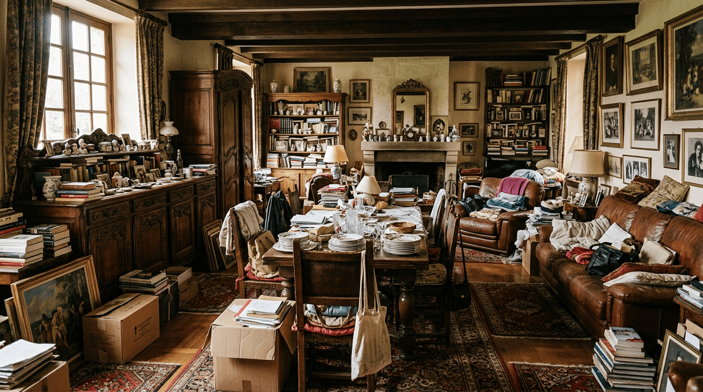 débarras maison avant