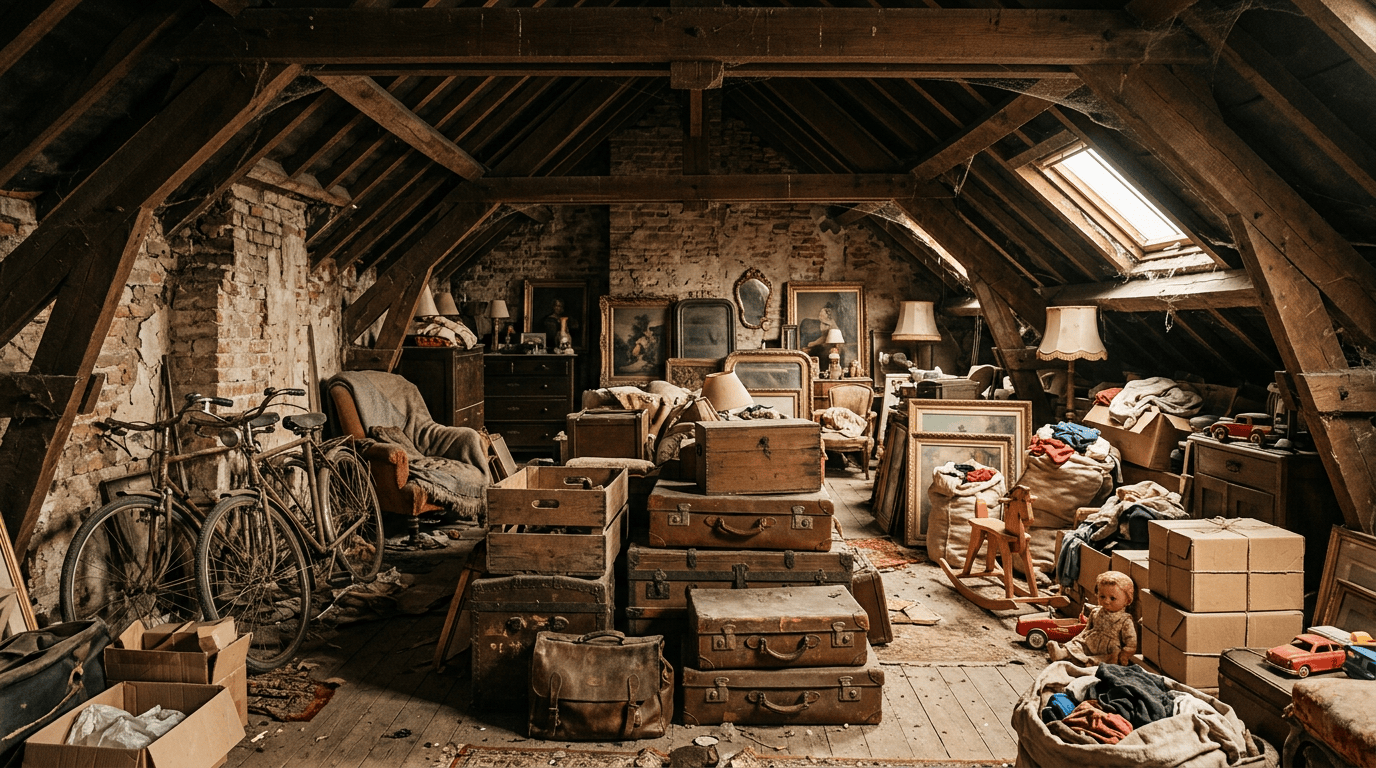 grenier avant intervention